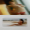 Nude woman playing piano