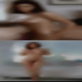 Ugly nasty nude woman corpse