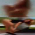 Horny couple make love beach