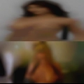 Woman works office with
